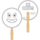 Round Shape Coloring Hand Fan