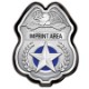 Junior Police Officer Star Badge, Silver
