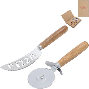 Tuscany 2-Piece Pizza Cutter Set - AR2293