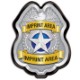 Junior Police Officer Star Badge, Silver