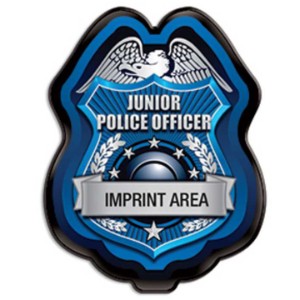 Junior Police Officer Shield Badge - JPB612