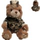 Desert Camo Marine Plush Bear, 8"