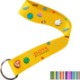 Polyester Wrist Keychain Lanyard w/ Split Ring, 3/4" - Direct Import