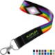 Sublimated Wrist Keychain Lanyard, 3/4" - Direct Import