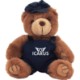 Train Engineer Plush Bear, 8"