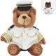 Ship Captain Plush Bear, 8"