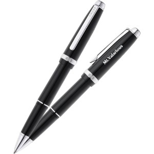 Cross® Lume Obsidian Black Rollerball Pen - HG1332