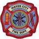 Maltese Cross Pulpboard Coaster w/ Full Color Imprint, 35 pt.