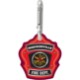 Fire Hat Shield Carabiner Tag