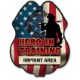 Firefighter Hero In Training Plastic Badge