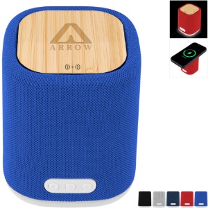 Recycled Light Up Speaker & Wireless Charger - HT7389