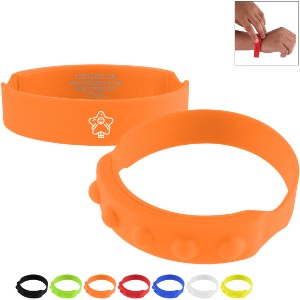 Push Pop Recycled Silicone Wristband - HT7422