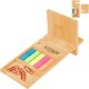 Bamboo Phone Holder w/ Sticky Flags
