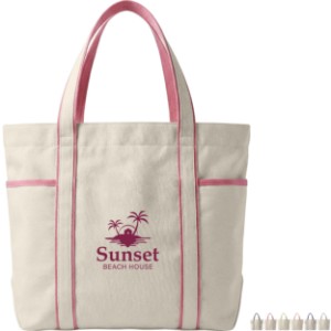 Dash Recycled Polyester Canvas Tote - SG5841