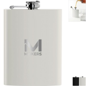 Ace Recycled Stainless Steel Flask, 6.8oz. - SG5849