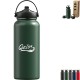 Winner's Circle Recycled Stainless Steel Bottle w/ Cap Kit, 33oz.