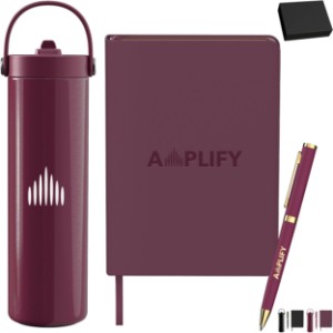 Catch The Light Bottle, Pen & Journal 3-Piece Gift Set - SG5856