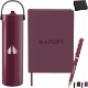 Catch The Light Bottle, Pen & Journal 3-Piece Gift Set