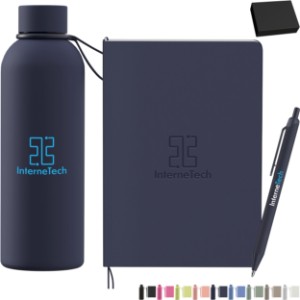 Get After It Bottle, Pen & Journal 3-Piece Gift Set - SG5860