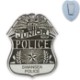 Junior Police Officer Eagle & Star Badge, Clip Back