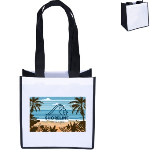 Sublimated Carol™ Heavy Duty Polyester Tote - BA9048