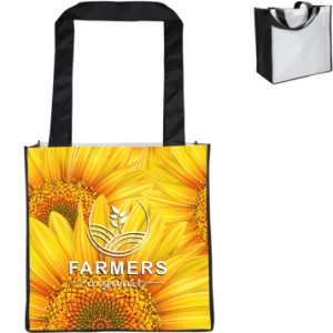 Sublimated Picasso Polyester Tote - BA9052