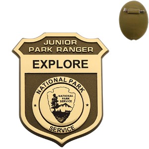 Junior Park Ranger Badge, Pin Back - KN1013