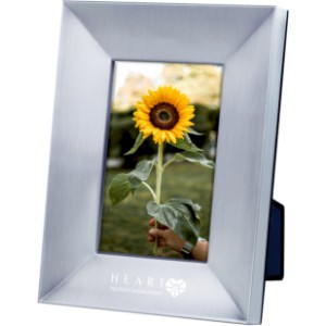 Silver Metal Photo Frame 4" x 6" - MP4002
