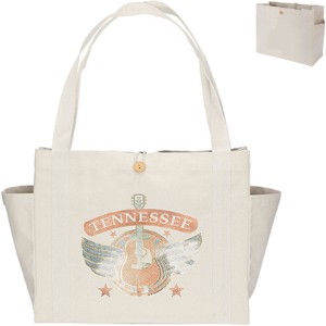 Sandford™ Deluxe Cotton Canvas Tote, Sparkle - BA9067