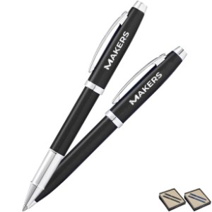 Sheaffer® 100 Glossy Ballpoint & Rollerball Pen Gift Set - LD1102