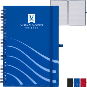 Scripto® Recycled Spiral Notebook, 8-1/2" x 5-1/2" - LD1088