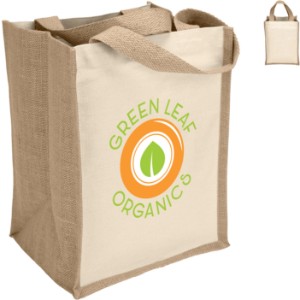 Mimi™ Natural Tote, Full Color - BA9083