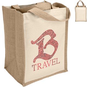 Mimi™ Natural Tote, Sparkle - BA9084