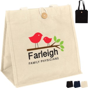 Aurora™ Cotton Tote, Full Color - BA9088