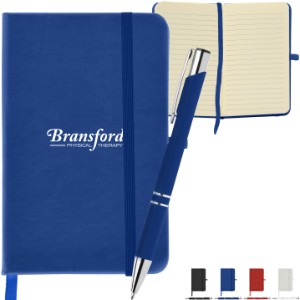 Miller Notebook & Tres-Chic Softy Pen Gift Set - GS1120