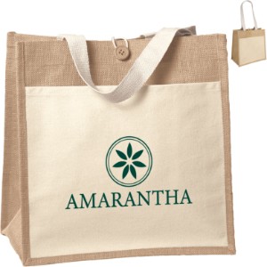 Izzy™ Jute Tote - BA9090