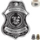 Junior Firefighter Badge Sticker, Roll of 1000, Custom