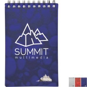 Pebble Stone Paper Jotter, 3-1/2" x 5" - GB1363