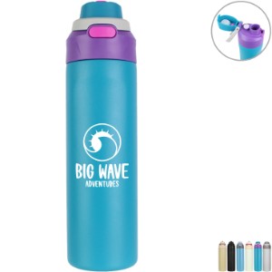 Oya Double Wall Stainless Steel Bottle w/ 2-in-1 Lid, 24oz. - GB1358
