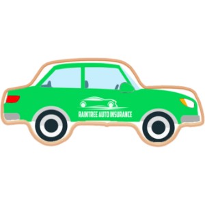 Wicked Good Cookies® Car Shaped Logo Sugar Cookie - GB1327