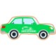 Wicked Good Cookies® Car Shaped Logo Sugar Cookie