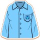 Wicked Good Cookies® 4" Long Sleeve Shirt Shaped Logo Sugar Cookie