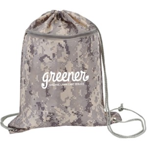 Digital Camo Drawstring Backpack - DM5070