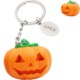 Jack-O-Lantern LED Light & Sound Keychain