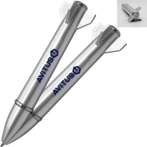 Missile Shaped Ballpoint Pen - LE2602