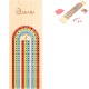 Three-Track Travel Cribbage Game