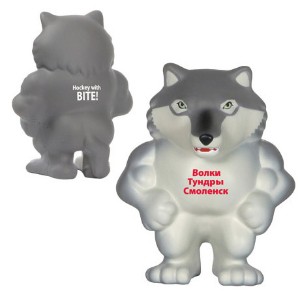 Wolf Mascot Stress Reliever - AR4515