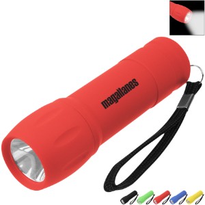 Rechargeable Rubberized COB Light w/ Strap 2.0 - HT7456