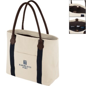 Cutter & Buck® 24 oz. Cotton Canvas Tote Bag - HT7467