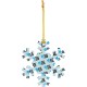Snowflake Acrylic Full Color Ornament